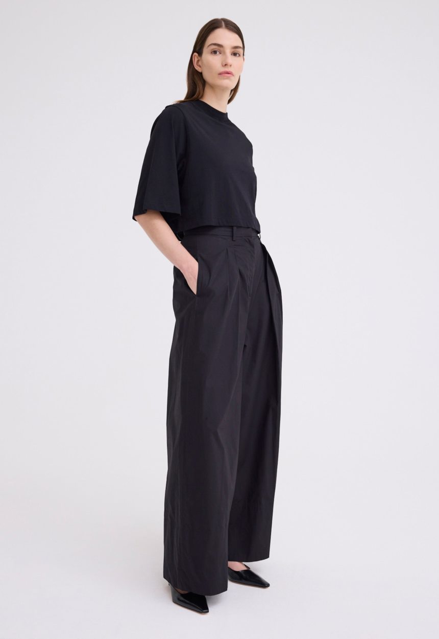 Jac + Jack Levant Wide Leg Pant - Black